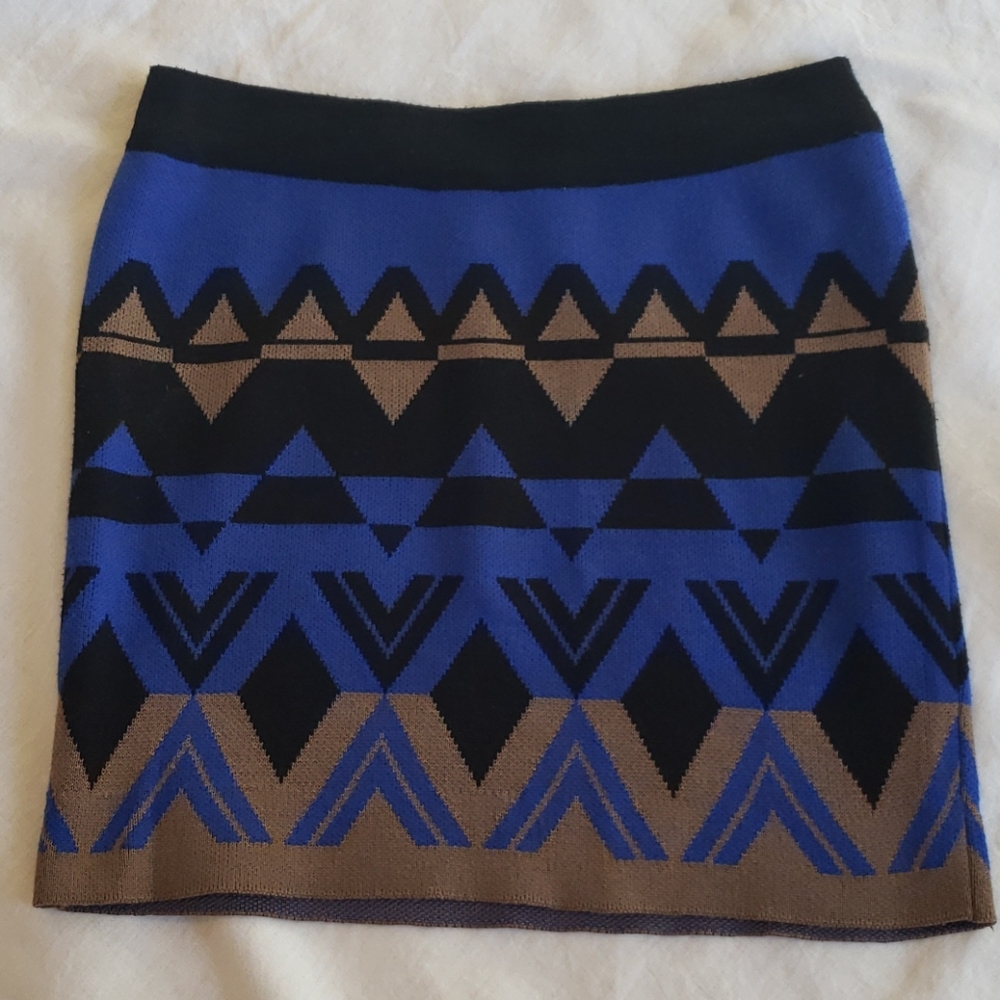 Knit Blu Pepper Fitted Mini Skirt